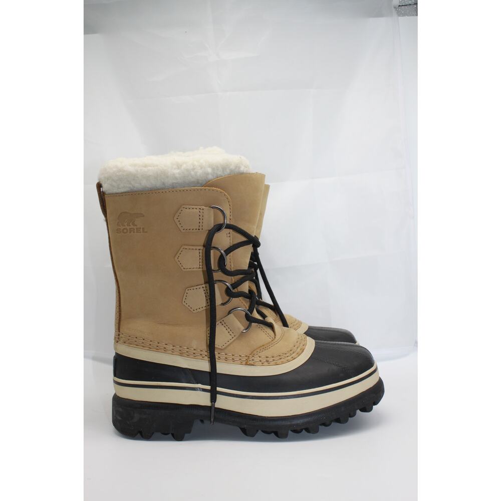 Womens Sorel Brown & Black Lace Up NL1005-280 Waterproof Snow Boots Size 5 - Picture 5 of 10